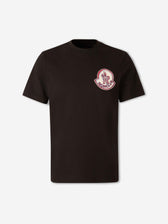 Moncler Hombre Barcelona Camiseta Cuello Redondo color Negro sku 553-004647 03 - Foto 1