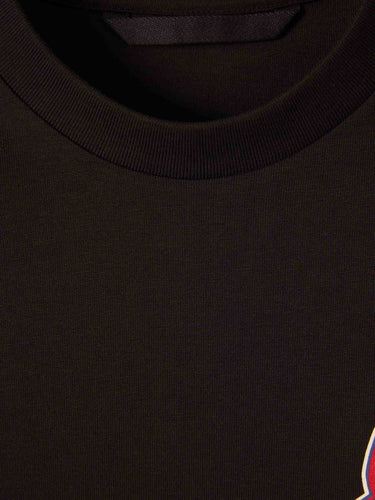 Moncler Hombre Barcelona Camiseta Cuello Redondo color Negro sku 553-004647 03 - Foto 3