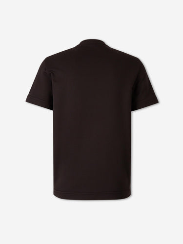 Moncler Hombre Barcelona Camiseta Cuello Redondo color Negro sku 553-004648 02 - Foto 2