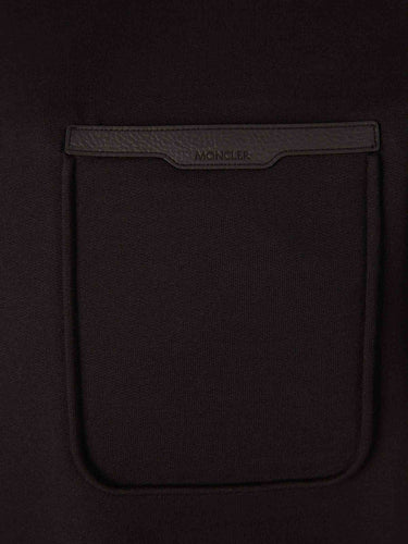 Moncler Hombre Barcelona Camiseta Cuello Redondo color Negro sku 553-004648 02 - Foto 4