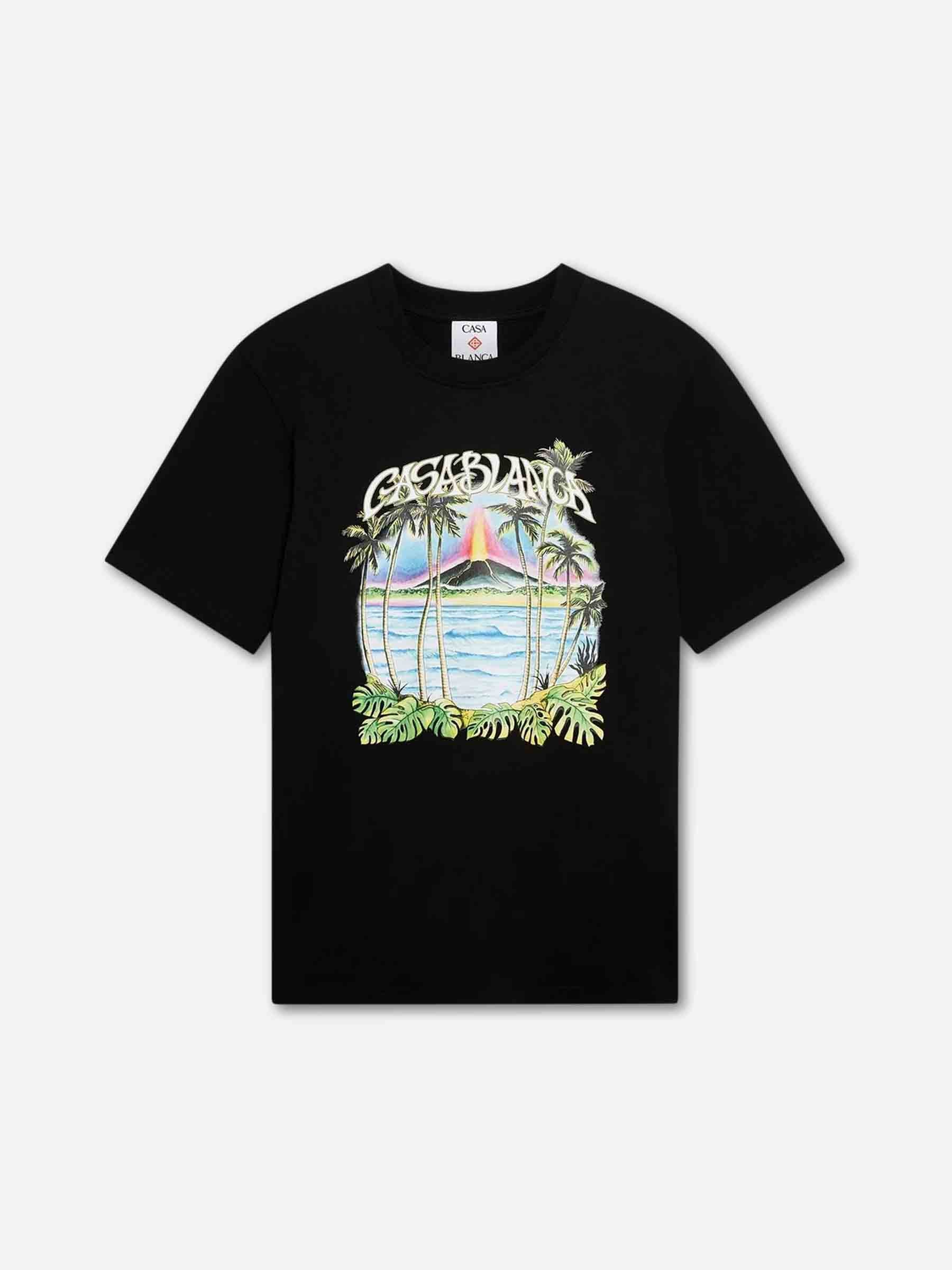 Casablanca Hombre Barcelona Camiseta Tennis Club color Negro sku 553-004650 00 - Foto 1