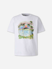 Casablanca Hombre Barcelona Camiseta Cuello Redondo color Blanco sku 553-004650 01 - Foto 1