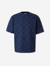 Casablanca Hombre Barcelona Camiseta Cuello Redondo color Azul Noche sku 553-004651 01 - Foto 1