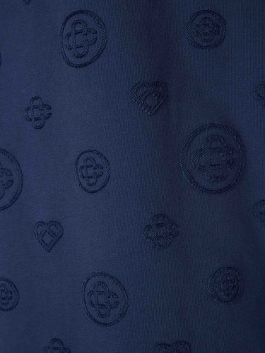 Casablanca Hombre Barcelona Camiseta Cuello Redondo color Azul Noche sku 553-004651 01 - Foto 4