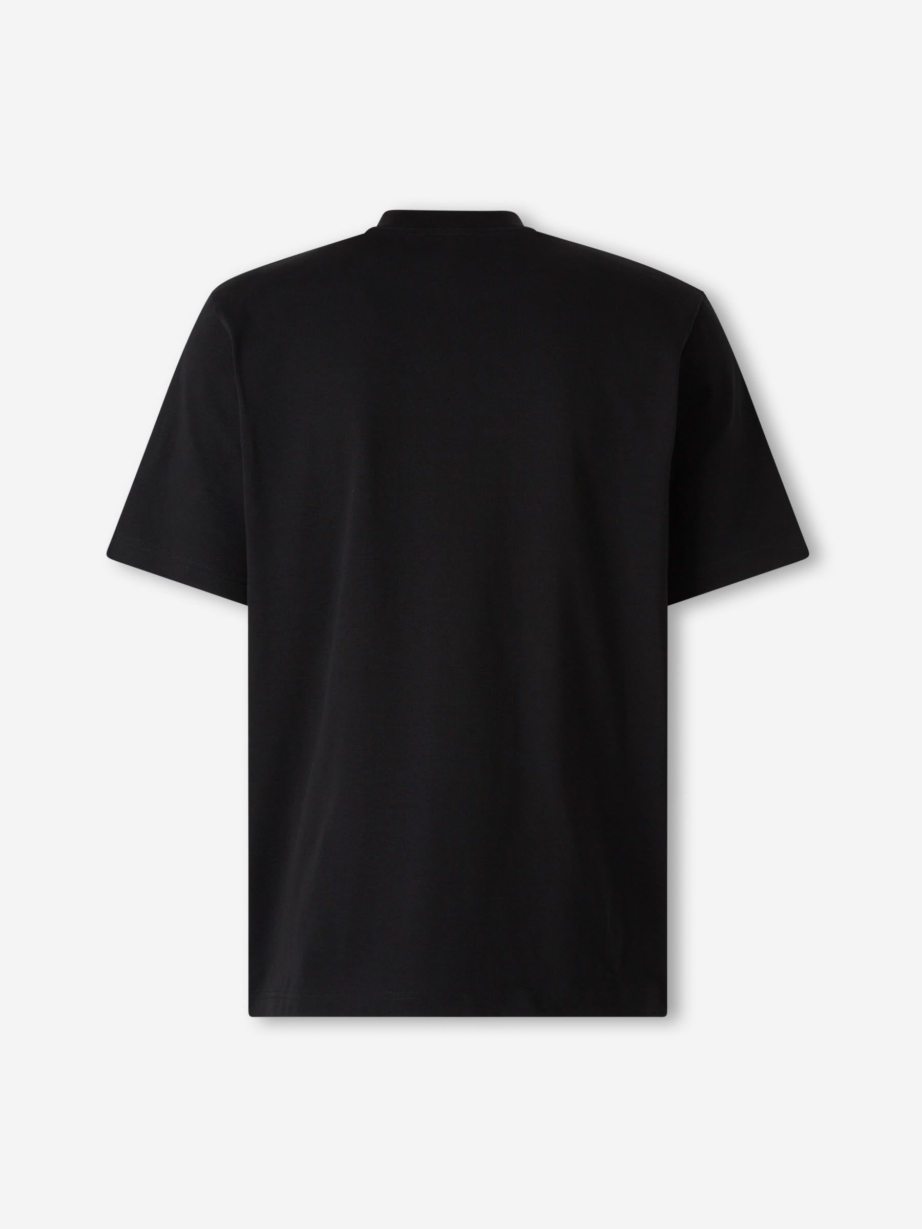 Casablanca Hombre Barcelona Camiseta Cuello Redondo color Negro sku 553-004652 01 - Foto 2