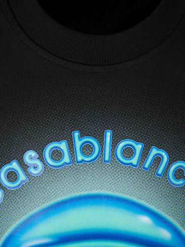 Casablanca Hombre Barcelona Camiseta Cuello Redondo color Negro sku 553-004652 01 - Foto 3