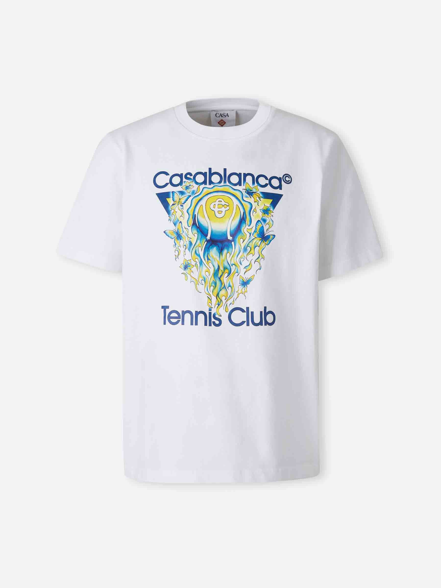 Casablanca Hombre Barcelona Camiseta Cuello Redondo color Blanco sku 553-004653 01 - Foto 1