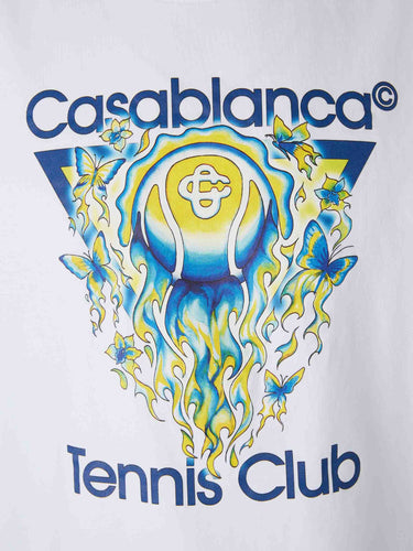 Casablanca Hombre Barcelona Camiseta Cuello Redondo color Blanco sku 553-004653 01 - Foto 4