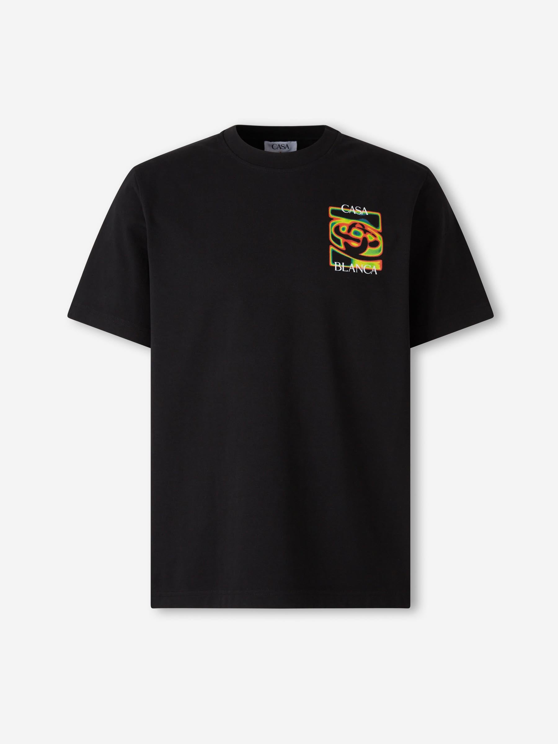 Casablanca Hombre Barcelona Camiseta Cuello Redondo color Negro sku 553-004654 01 - Foto 1