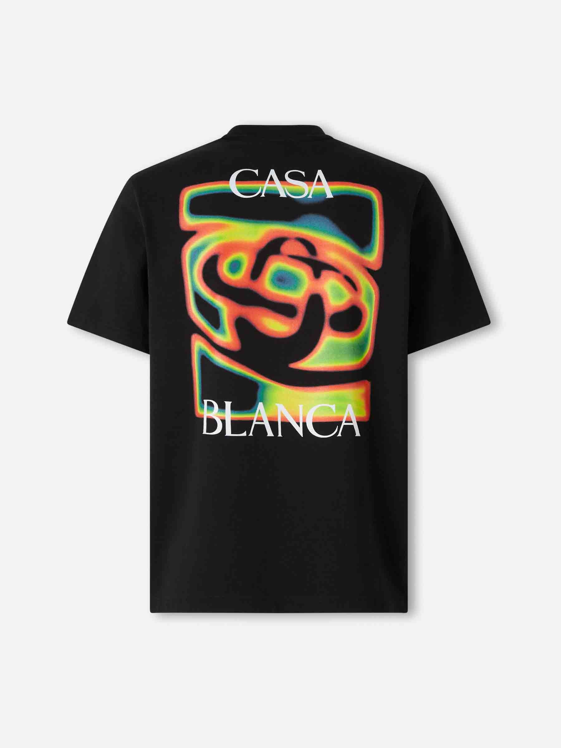Casablanca Hombre Barcelona Camiseta Cuello Redondo color Negro sku 553-004654 01 - Foto 2
