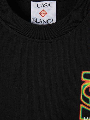 Casablanca Hombre Barcelona Camiseta Cuello Redondo color Negro sku 553-004654 01 - Foto 3