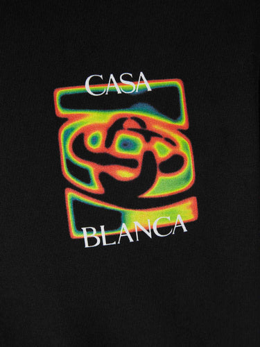Casablanca Hombre Barcelona Camiseta Cuello Redondo color Negro sku 553-004654 01 - Foto 4