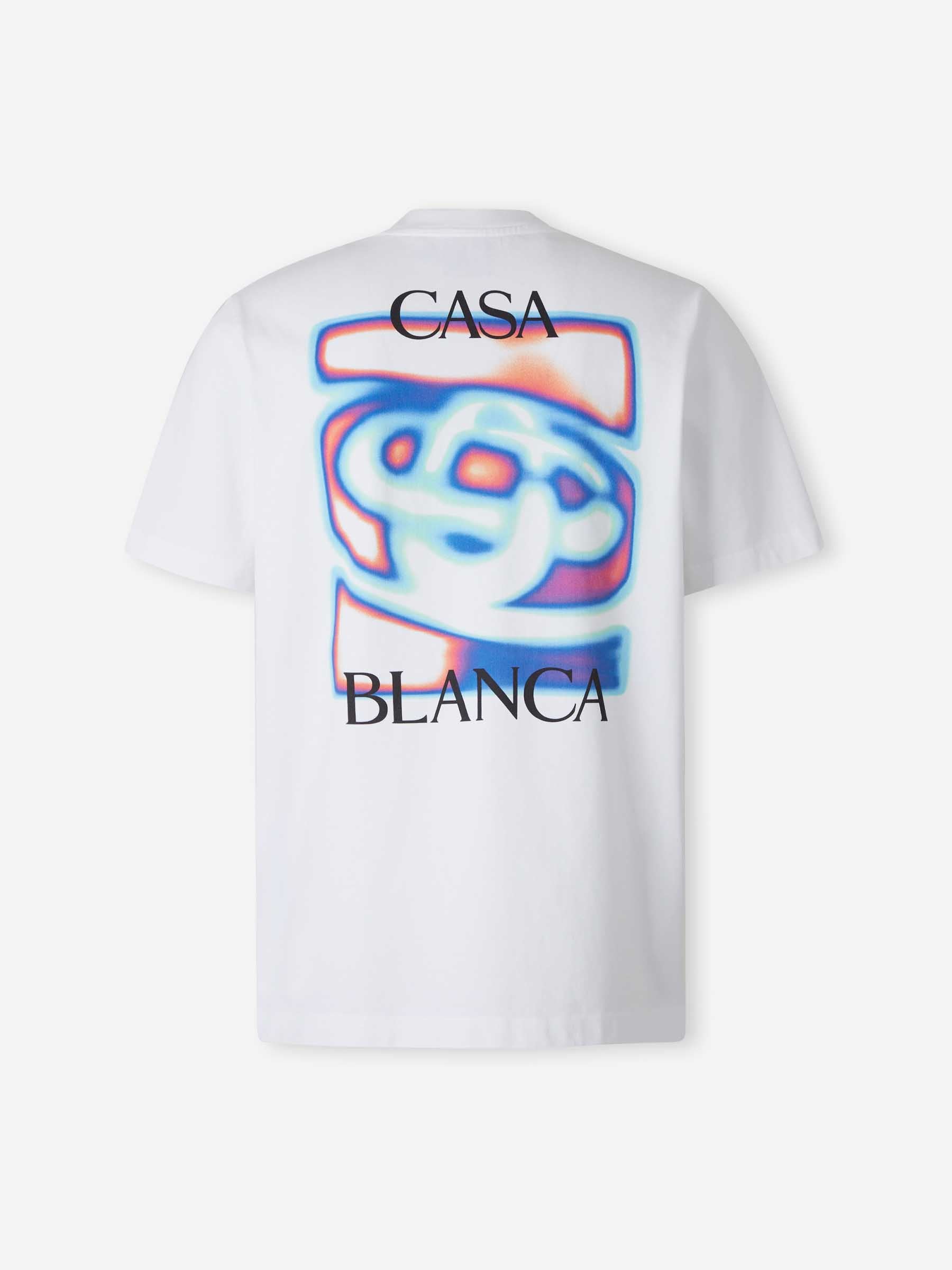 Casablanca Hombre Barcelona Camiseta Cuello Redondo color Blanco sku 553-004654 02 - Foto 2