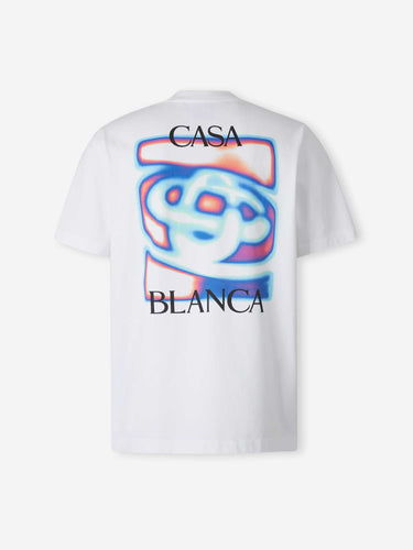 Casablanca Hombre Barcelona Camiseta Cuello Redondo color Blanco sku 553-004654 02 - Foto 2