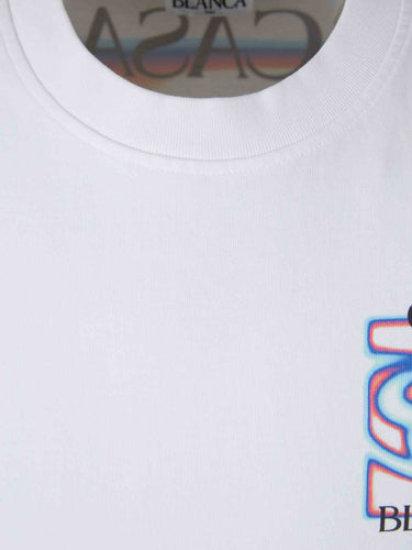 Casablanca Hombre Barcelona Camiseta Cuello Redondo color Blanco sku 553-004654 02 - Foto 3