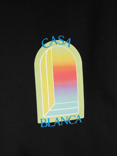 Casablanca Hombre Barcelona Camiseta Cuello Redondo color Negro sku 553-004656 01 - Foto 4