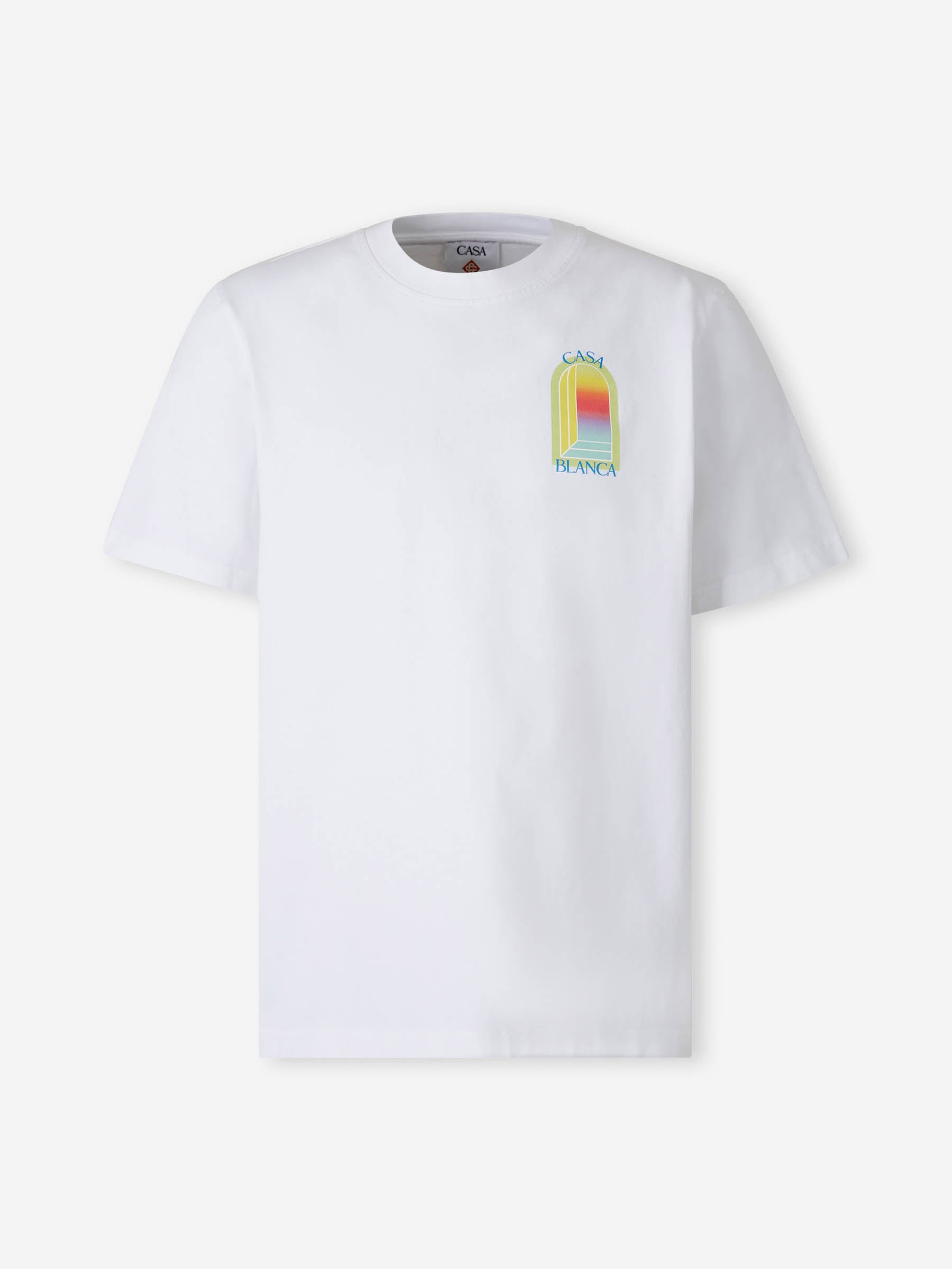 Casablanca Hombre Barcelona Camiseta Cuello Redondo color Blanco sku 553-004656 02 - Foto 1