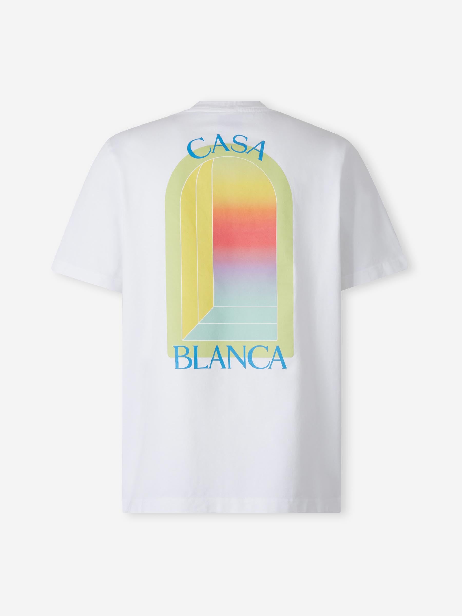 Casablanca Hombre Barcelona Camiseta Cuello Redondo color Blanco sku 553-004656 02 - Foto 2