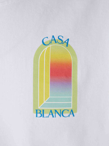 Casablanca Hombre Barcelona Camiseta Cuello Redondo color Blanco sku 553-004656 02 - Foto 4