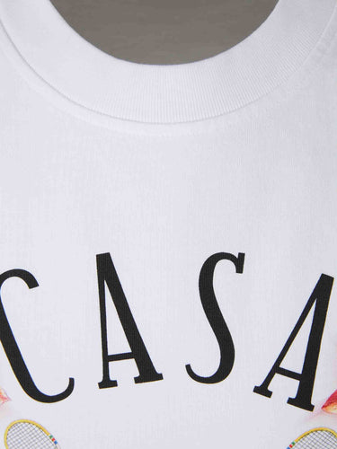 Casablanca Hombre Barcelona Camiseta Cuello Redondo color Blanco sku 553-004657 01 - Foto 3