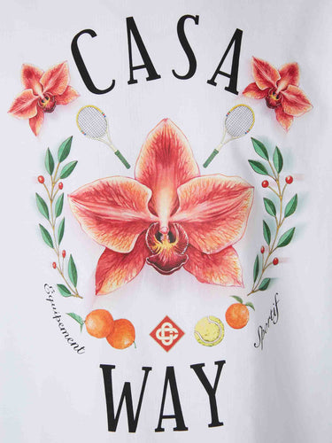 Casablanca Hombre Barcelona Camiseta Cuello Redondo color Blanco sku 553-004657 01 - Foto 4