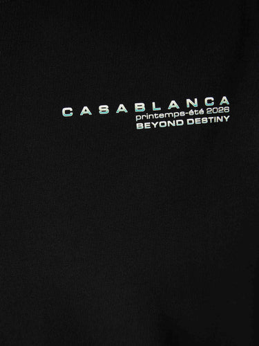 Casablanca Hombre Barcelona Camiseta Cuello Redondo color Negro sku 553-004658 01 - Foto 4