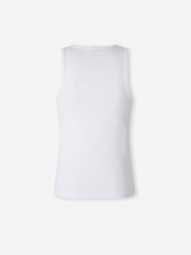 Casablanca Hombre Barcelona Camiseta Tirantes Canalé color Blanco sku 553-004659 01 - Foto 2