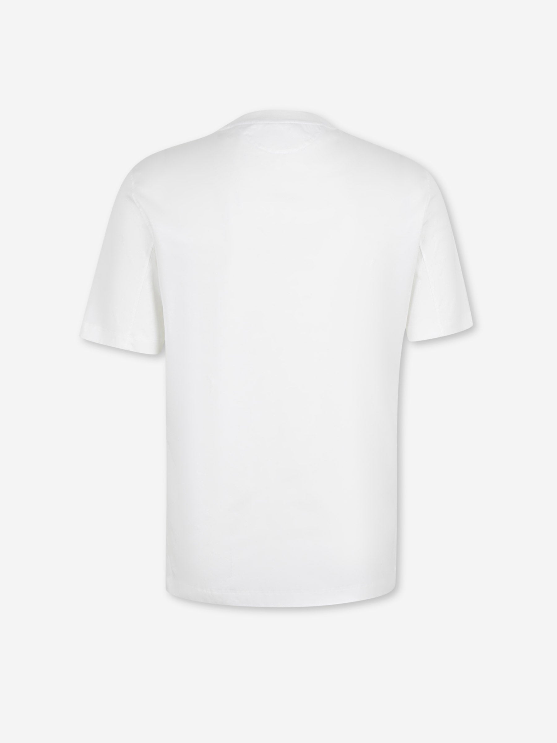 Brunello Cucinelli Hombre Barcelona Camiseta Cuello Redondo color Blanco sku 553-004662 01 - Foto 2