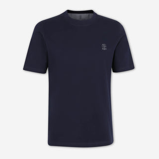 Brunello Cucinelli Hombre Barcelona Camiseta Manga Corta color Azul Marino sku 553-004662 03 - Foto 1