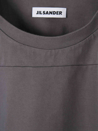 Jil Sander Hombre Barcelona Camiseta Cuello Redondo color Gris Piedra sku 553-004664 01 - Foto 3