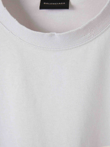 Balenciaga Hombre Barcelona Camiseta Cuello Redondo color Marfil sku 553-004670 01 - Foto 3