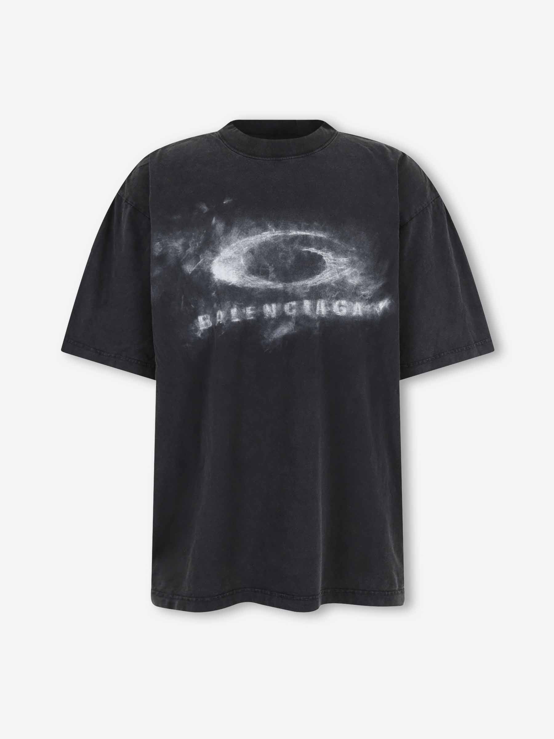 Balenciaga Hombre Barcelona Camiseta Cuello Redondo color Negro sku 553-004671 01 - Foto 1