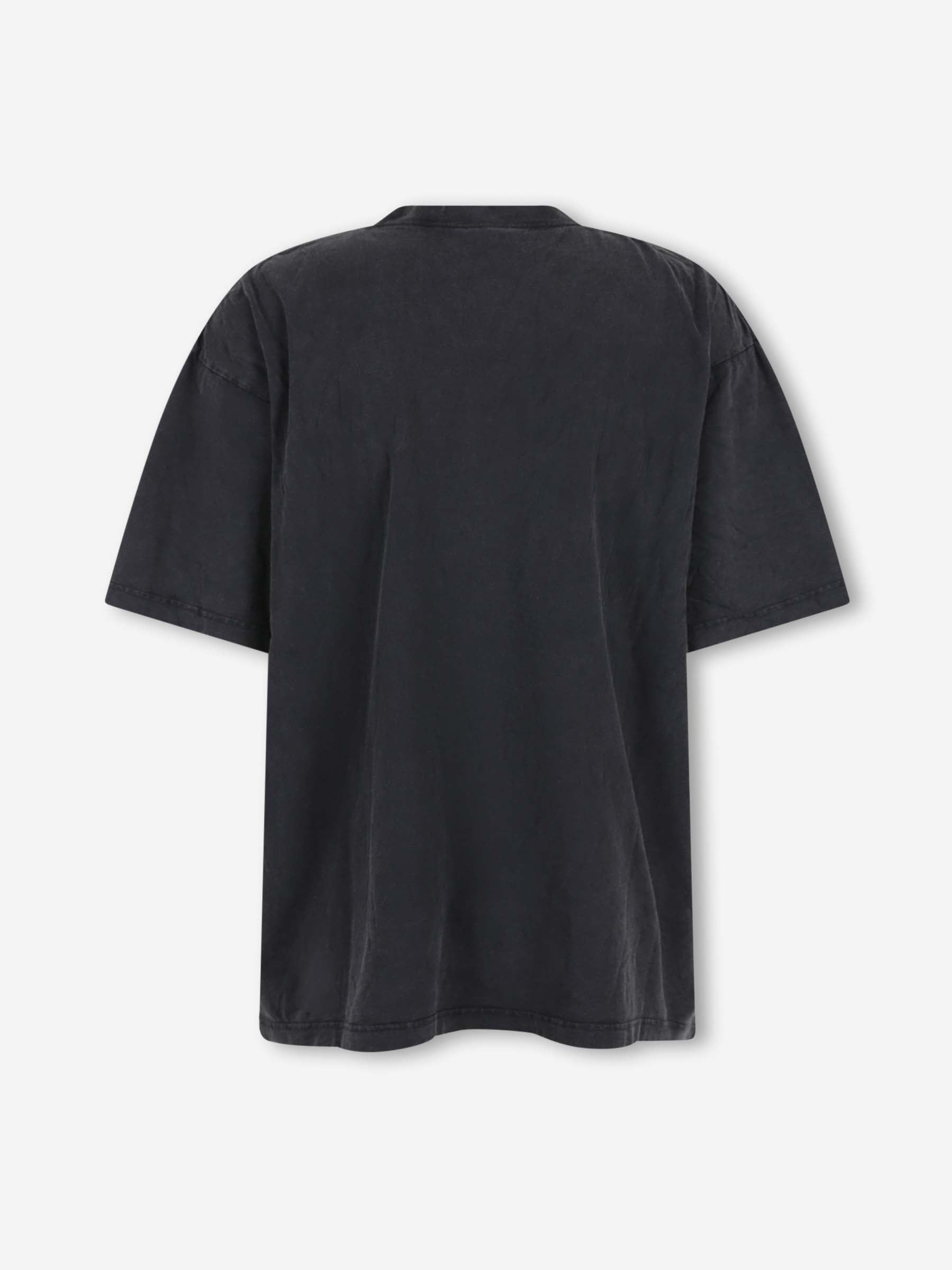 Balenciaga Hombre Barcelona Camiseta Cuello Redondo color Negro sku 553-004671 01 - Foto 2