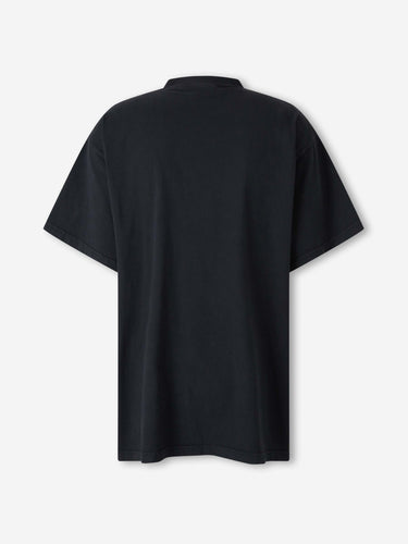 Balenciaga Hombre Barcelona Camiseta Cuello Redondo color Negro sku 553-004672 01 - Foto 2