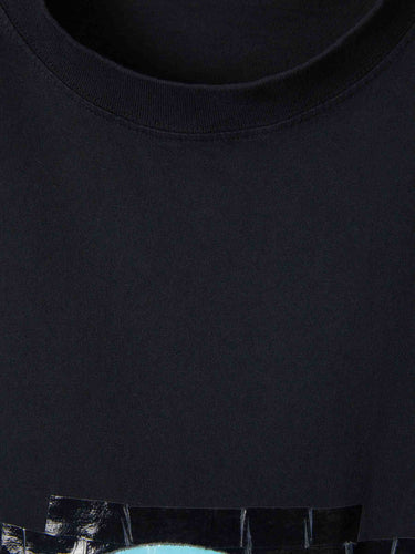 Balenciaga Hombre Barcelona Camiseta Cuello Redondo color Negro sku 553-004672 01 - Foto 3