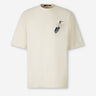 Jacquemus Hombre Barcelona Camiseta Cuello Redondo color Crema sku 553-004679 00 - Foto 1