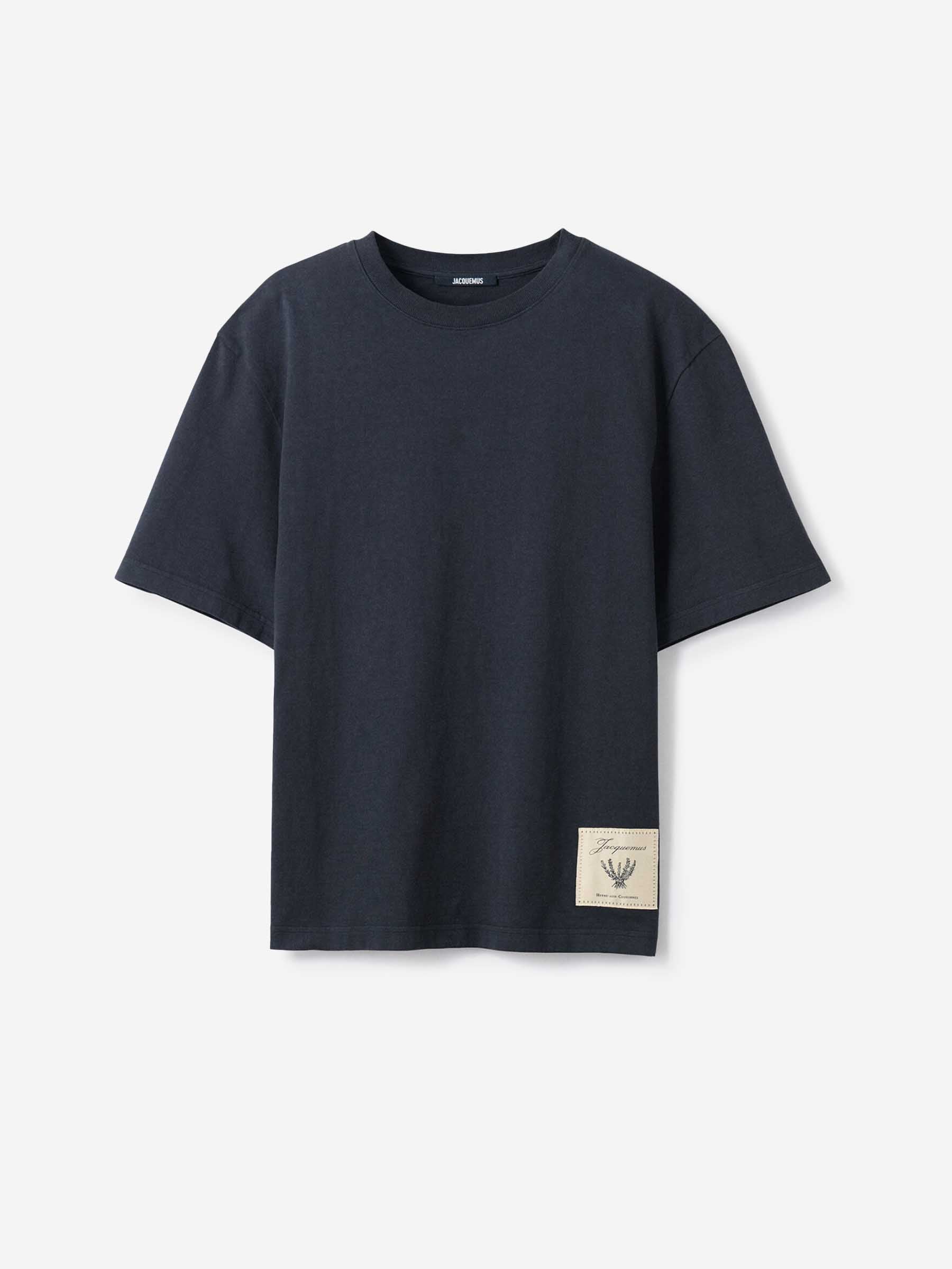 Jacquemus Hombre Barcelona Camiseta Cuello Redondo color Azul Noche sku 553-004680 00 - Foto 1