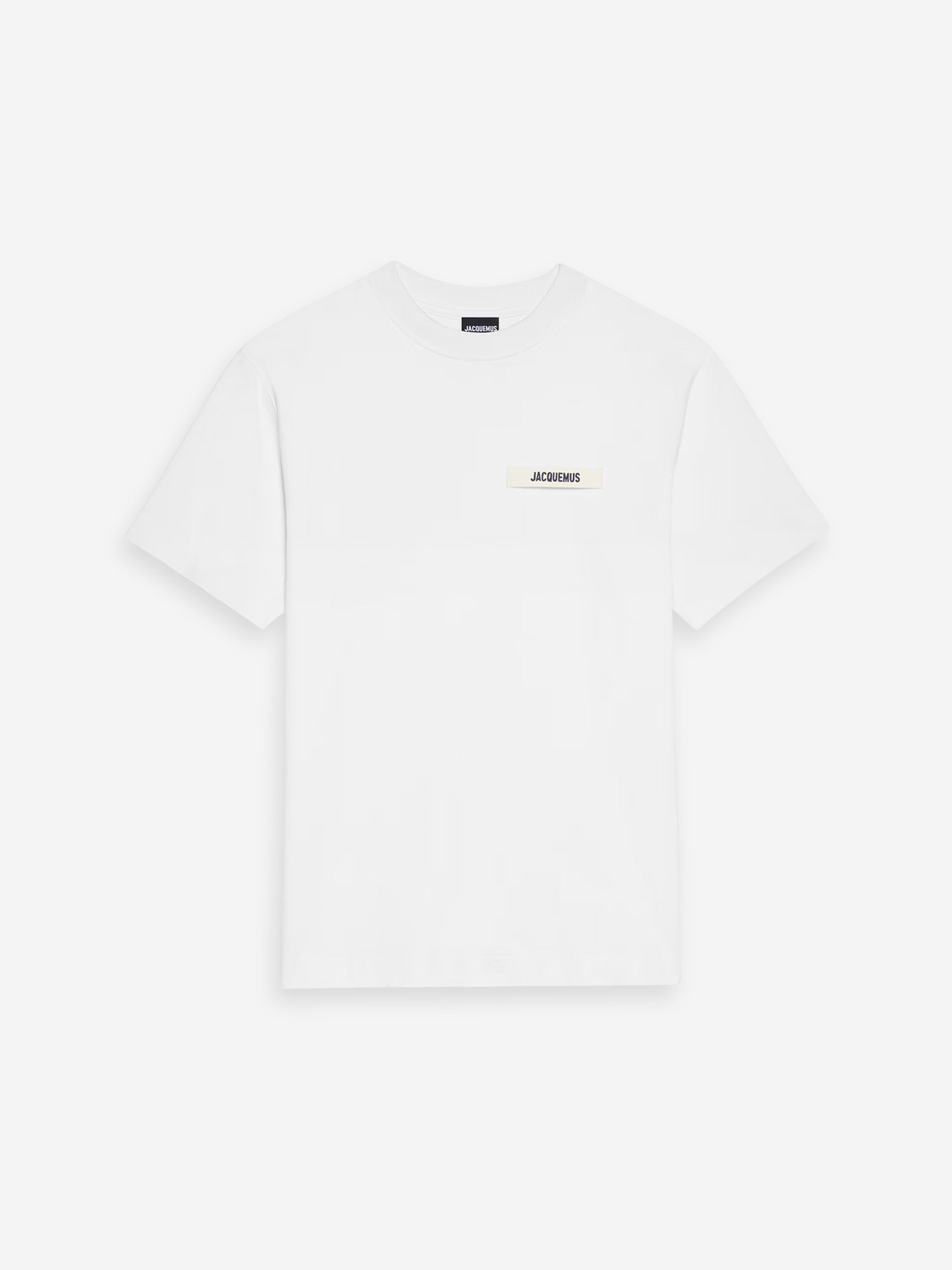 Jacquemus Hombre Barcelona Camiseta Gros Grain color Blanco sku 553-004682 00 - Foto 1