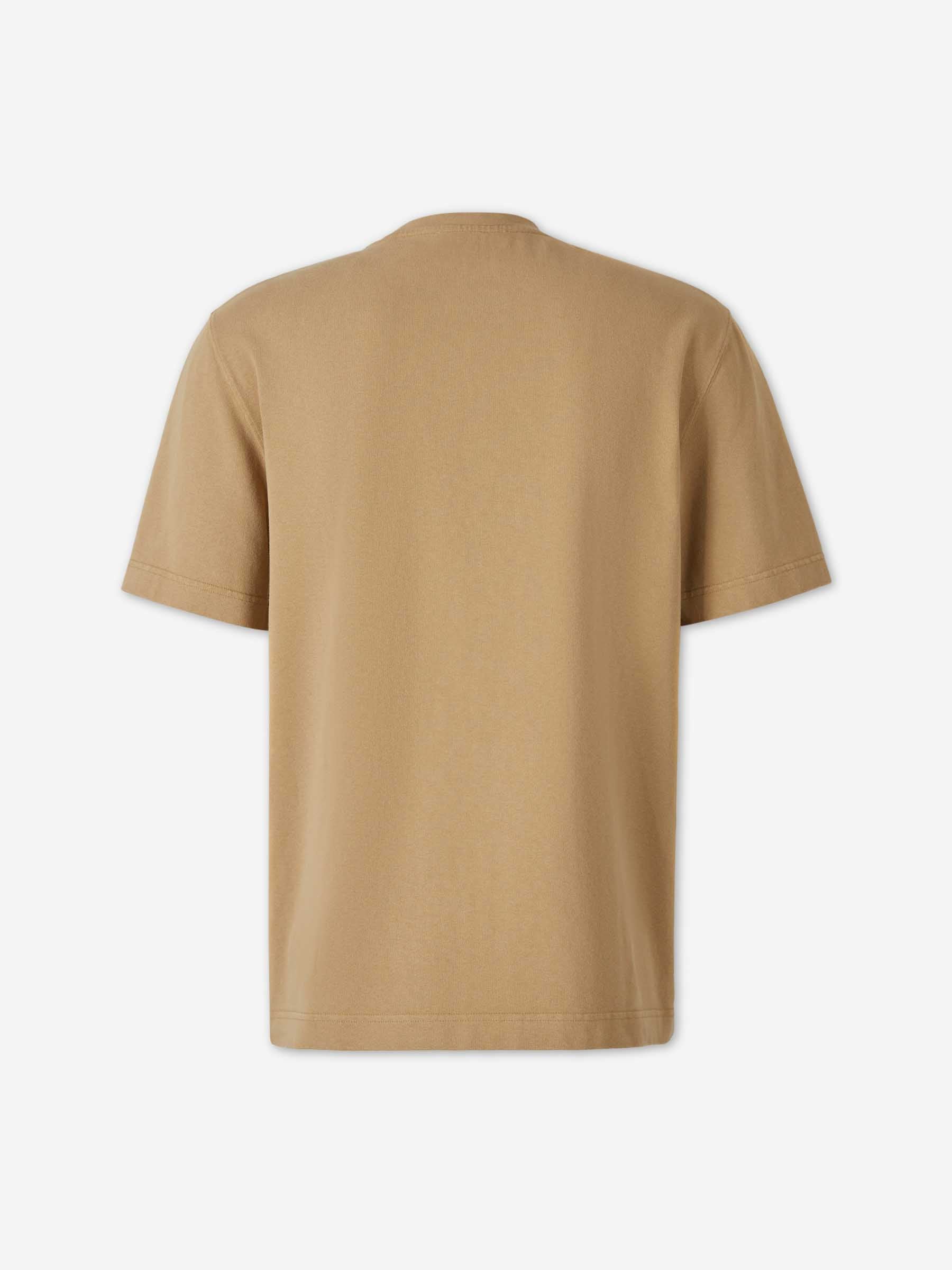 Jacquemus Hombre Barcelona Camiseta Cuello Redondo color Beige sku 553-004682 02 - Foto 2