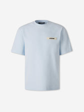 Jacquemus Hombre Barcelona Camiseta Gros Grain color Azul Celeste sku 553-004682 03 - Foto 1