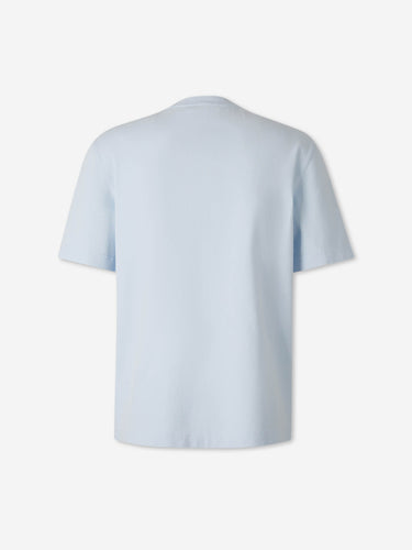 Jacquemus Hombre Barcelona Camiseta Gros Grain color Azul Celeste sku 553-004682 03 - Foto 2