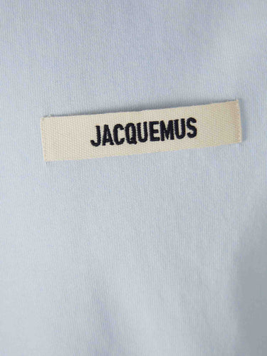 Jacquemus Hombre Barcelona Camiseta Gros Grain color Azul Celeste sku 553-004682 03 - Foto 4