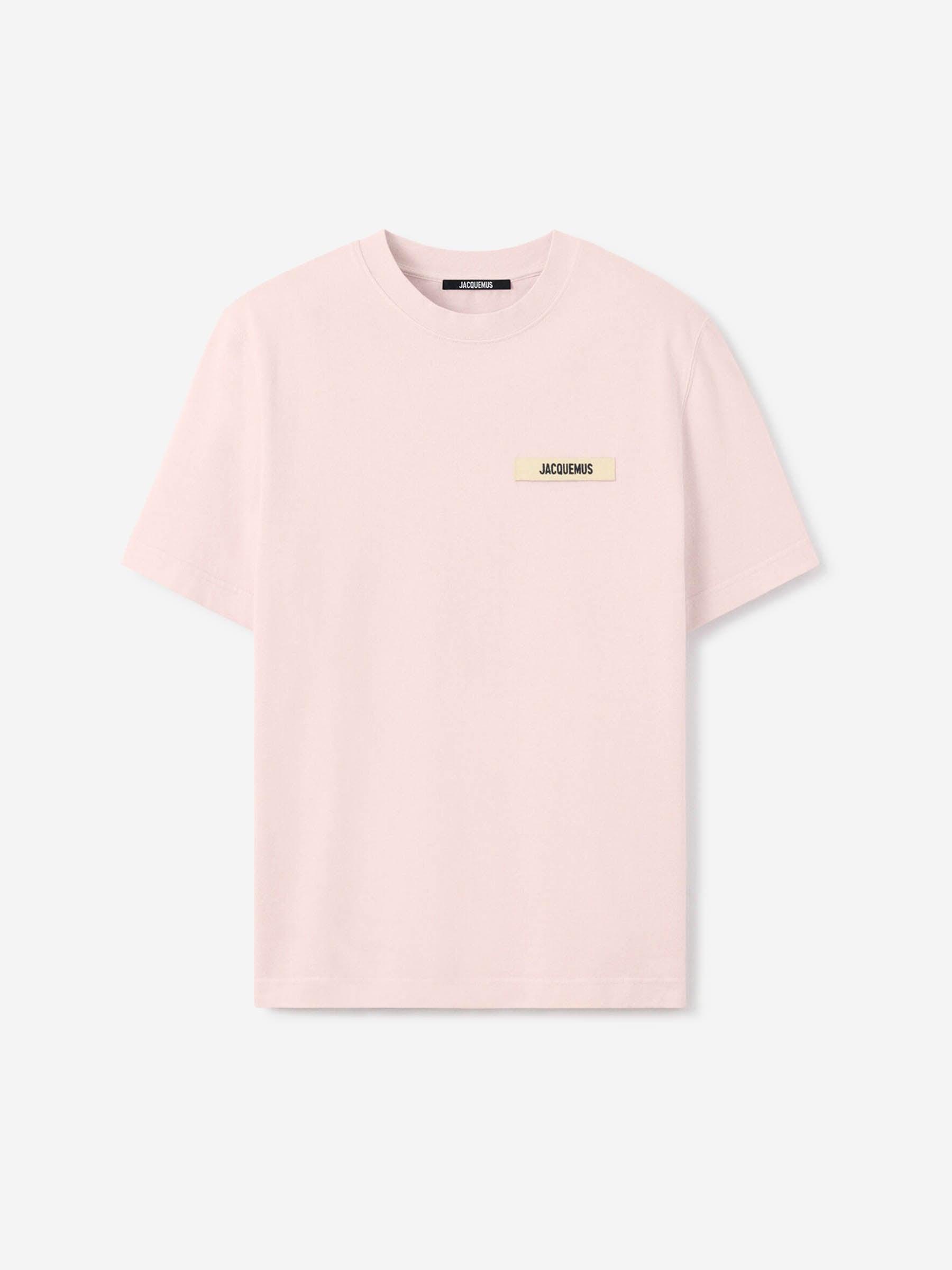Jacquemus Hombre Barcelona Camiseta Cuello Redondo color Rosa sku 553-004682 04 - Foto 1