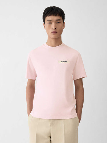 Jacquemus Hombre Barcelona Camiseta Cuello Redondo color Rosa sku 553-004682 04 - Foto 2