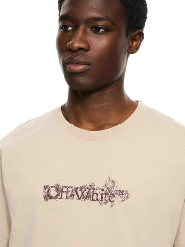 Off-White Hombre Barcelona Camiseta Cuello Redondo color Camel sku 553-004685 01 - Foto 4