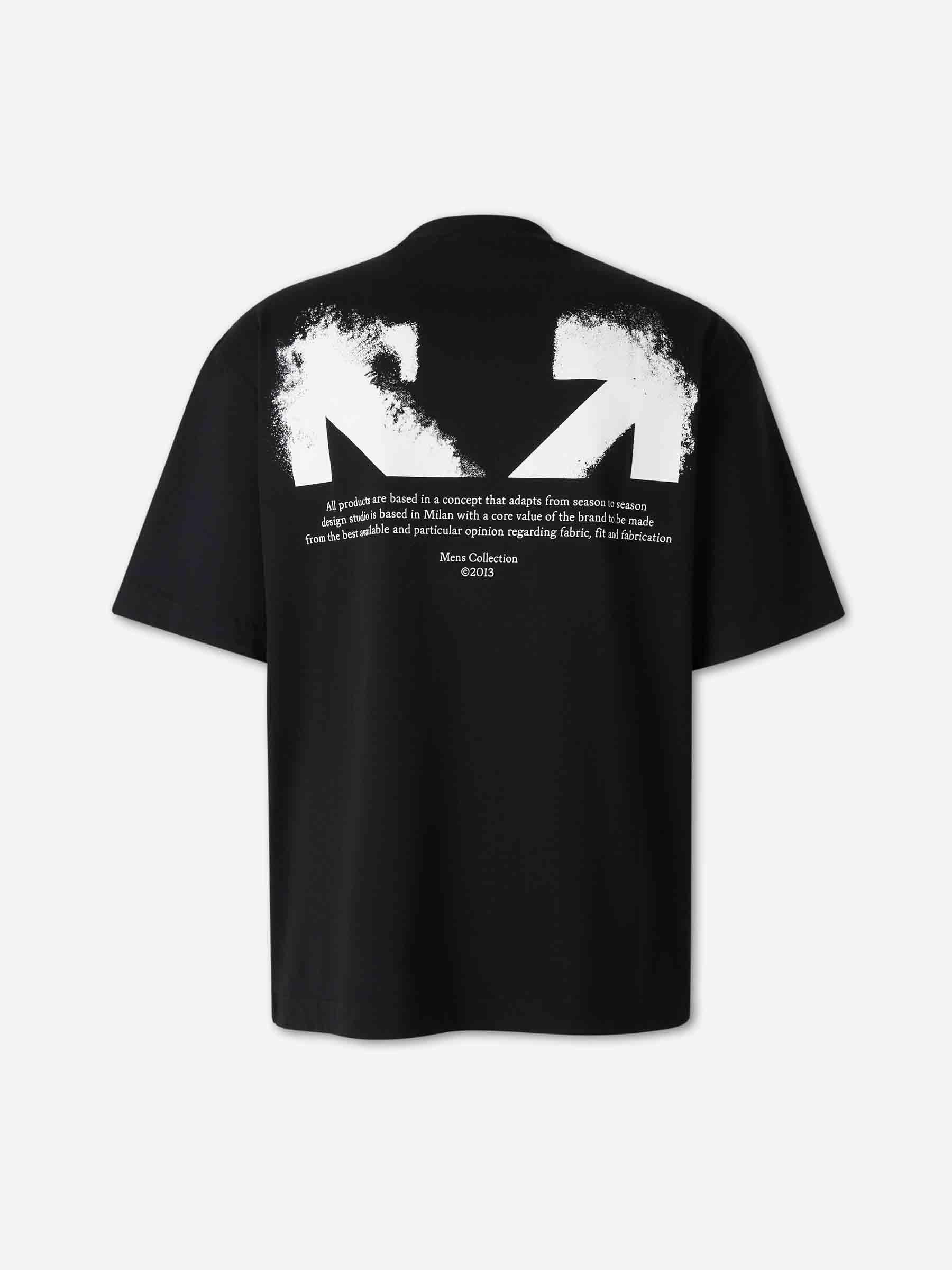 Off-White Hombre Barcelona Camiseta Logo Contraste color Negro sku 553-004688 01 - Foto 2