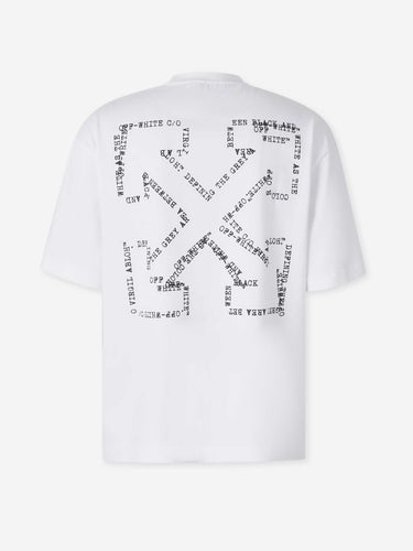 Off-White Hombre Barcelona Camiseta Cuello Redondo color Blanco sku 553-004689 02 - Foto 2