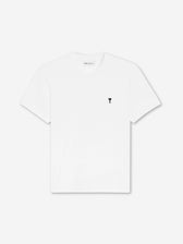 Ami Paris Hombre Barcelona Camiseta Logo Contraste color Blanco sku 553-004690 01 - Foto 1