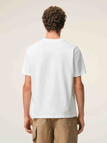 Ami Paris Hombre Barcelona Camiseta Logo Contraste color Blanco sku 553-004690 01 - Foto 3