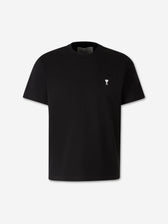 Ami Paris Hombre Barcelona Camiseta Cuello Redondo color Negro sku 553-004690 02 - Foto 1